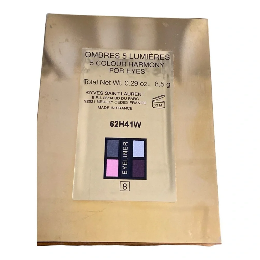 YSL Yves Saint Laurent 5 Color Harmony for Eyes #8 62H41W Eyeliner NEW
